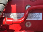 Engine with Emission Label