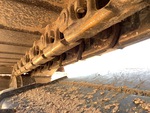 Undercarriage with Left Track Links