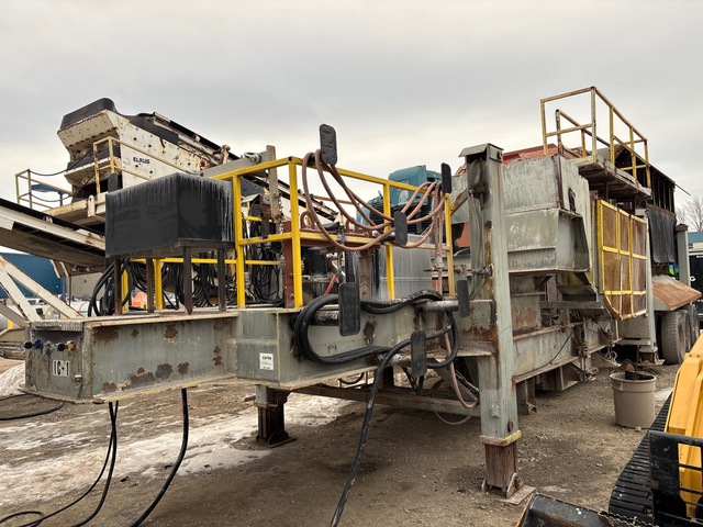 2008 Versacap 2200-1A Impact Crusher Plant w/ Elrus Screem Plant, Control Van