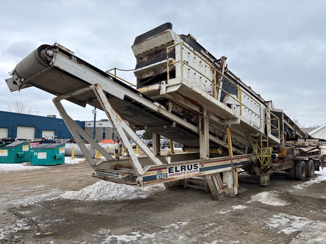 2004 Elrus 6X20-3DSP Portable Incline Screen Plant