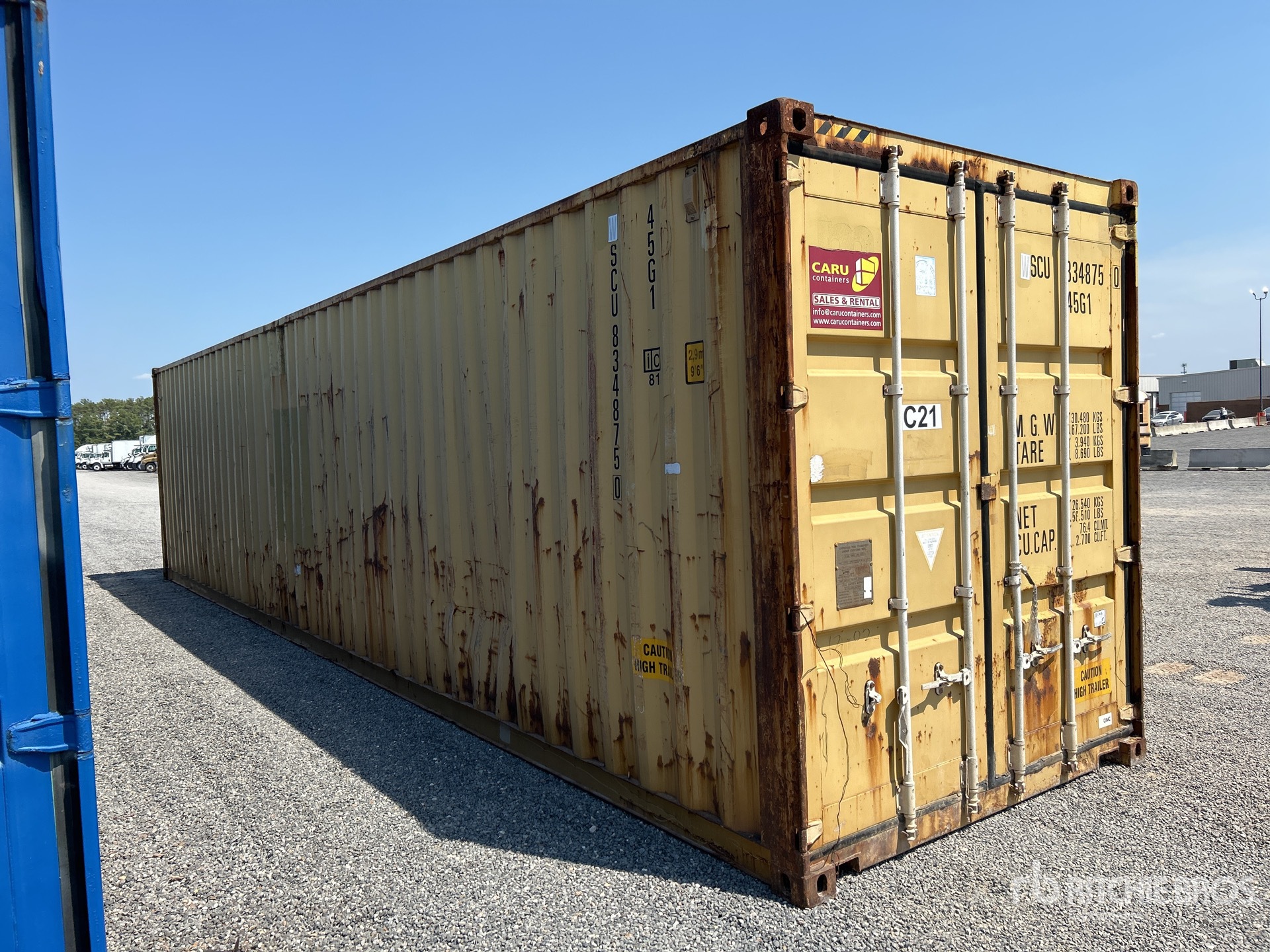 General Appearance with Picture, Right Front Corner