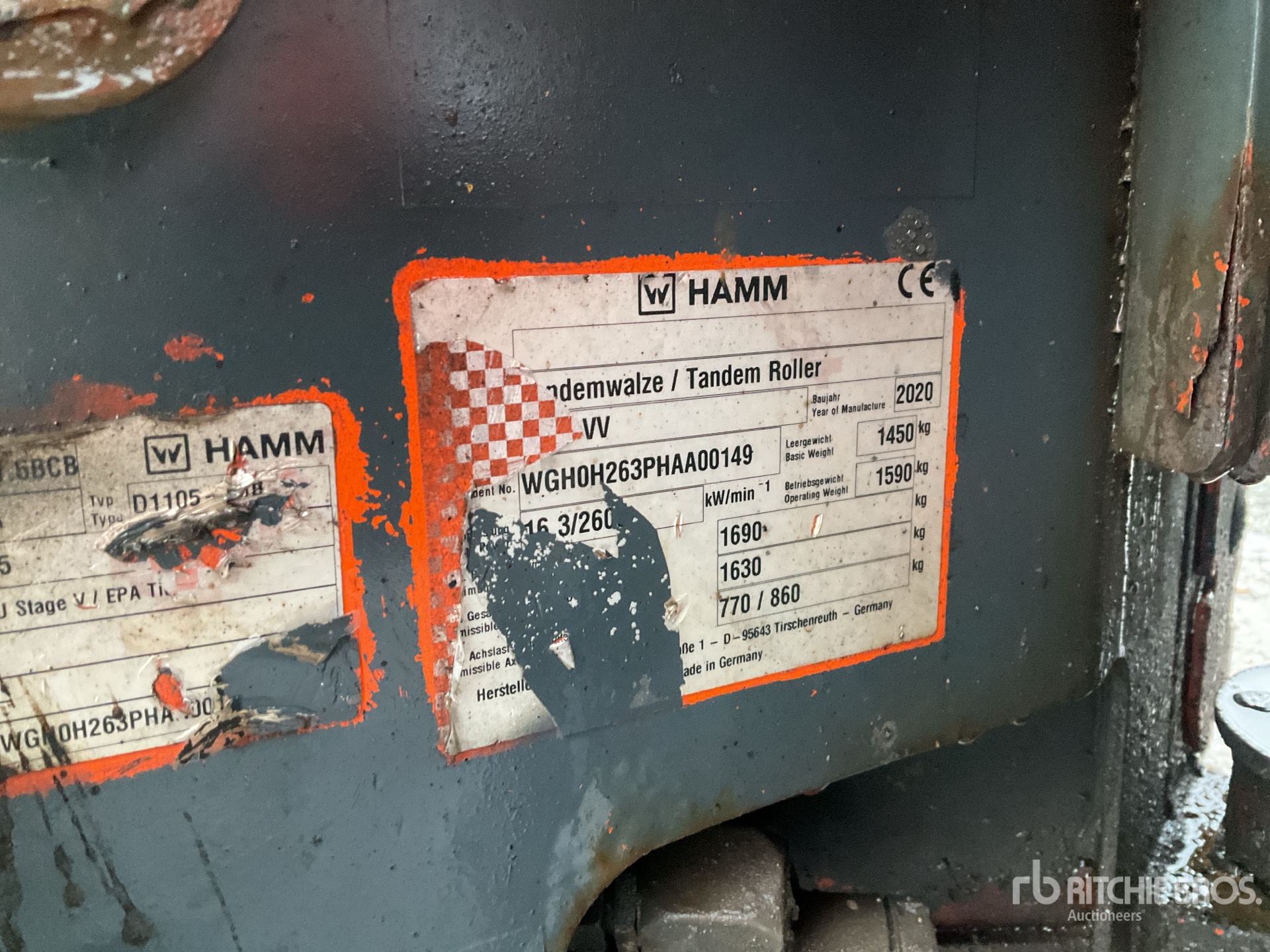 General Appearance with Seriennummer / FIN