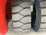 Chassis Lift with Left Rear Tire
