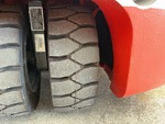 Chassis Lift with Right Rear Tire