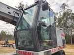 Excavator Control Station with Glas