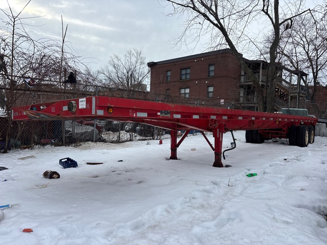 1979 Lufkin 40 ft T/A Flatbed Trailer