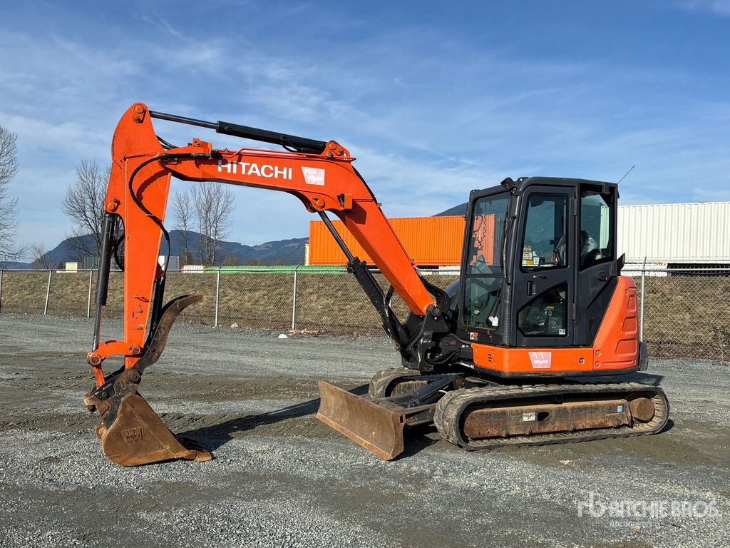 ビック　 2018 Hitachi ZX60USB-5N Mini Excavator | Ritchie Bros. Auctioneers