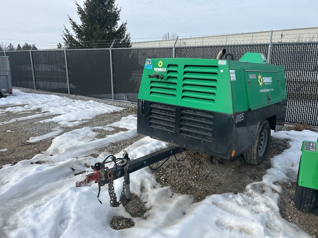 2016 Sullivan D185PDZSB Mobile Air Compressor