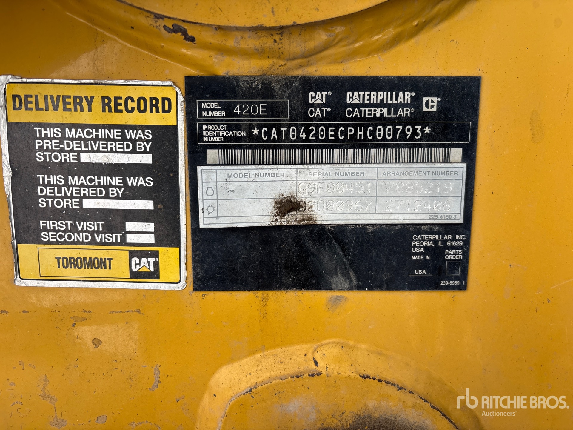 General Appearance with Numéro de série/Numéro d'identification du véhicule automobile