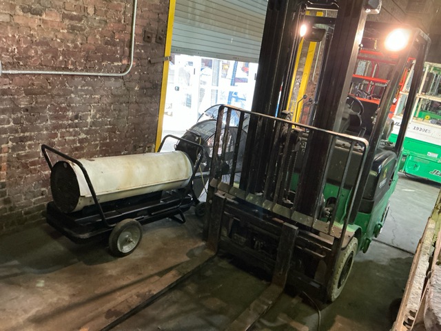 2016 Yale GTP050LX 4450 lb 4x2 Rough Terrain Forklift