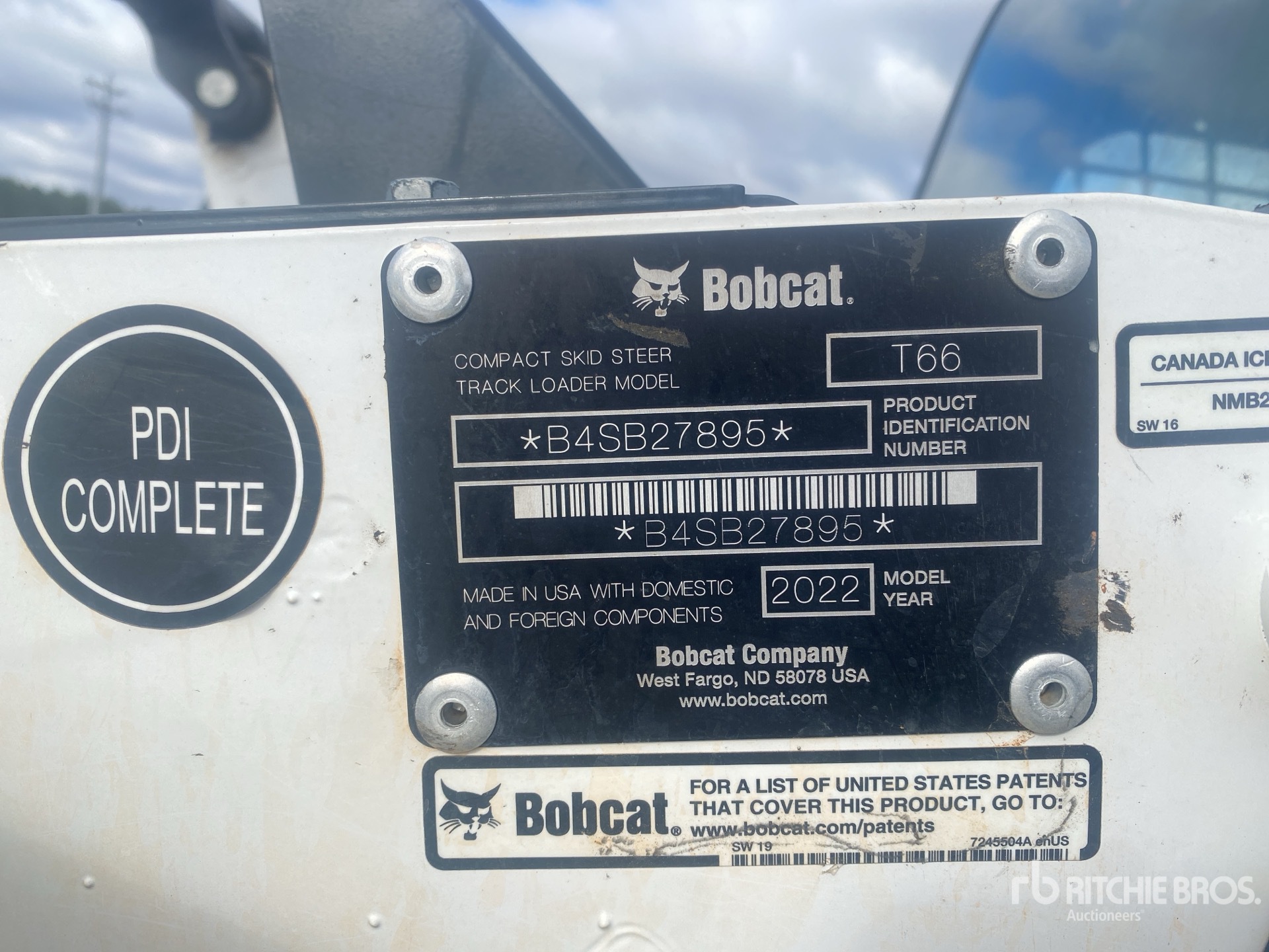 General Appearance with Seriennummer / FIN