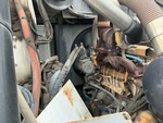Engine with A/C Compressor