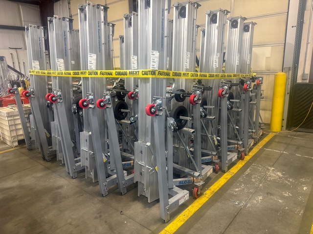 Quantity of (21) Genie SLC-24 Material Hoists (Unused)