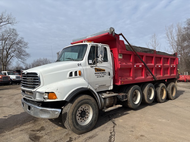 2007 Sterling L9500 10x4 Quad/A Dump Truck