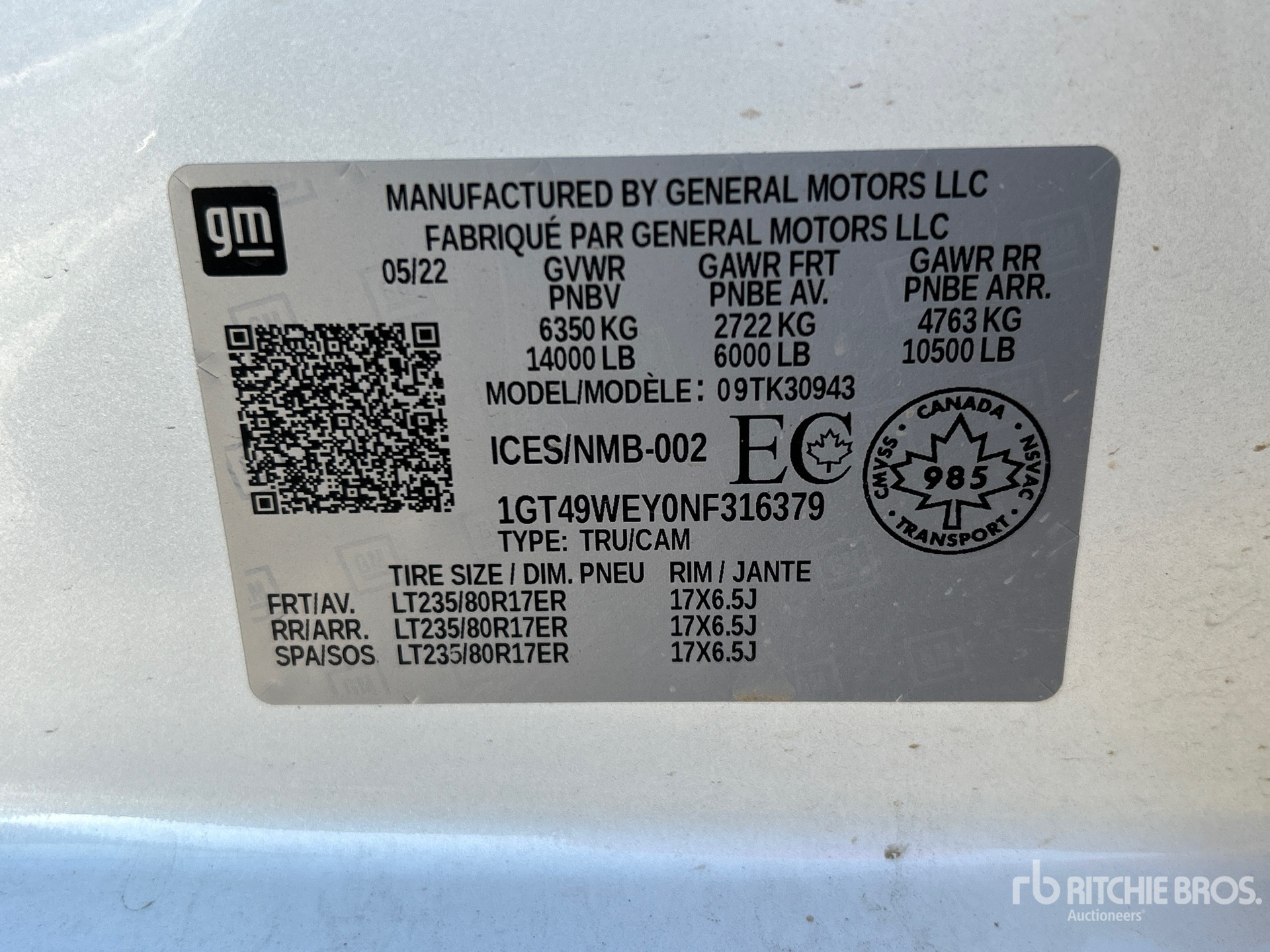 Aspect général with Numéro de série/Numéro d'identification du véhicule automobile