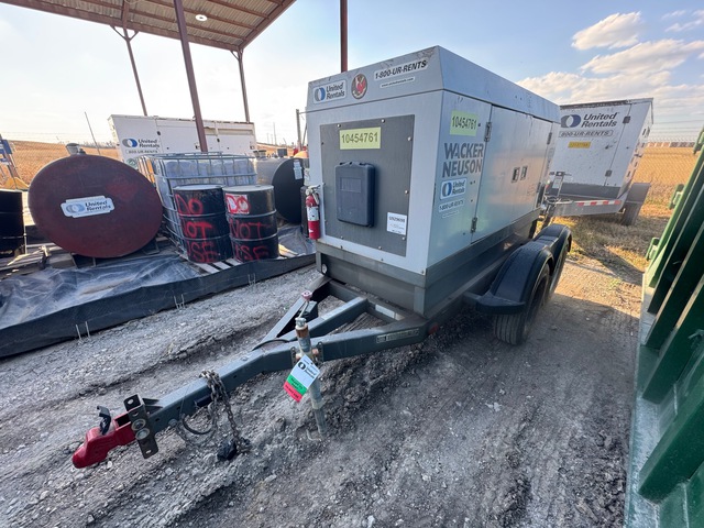 2016 Wacker Neuson G50 T4F 38 kW Mobile Generator Set