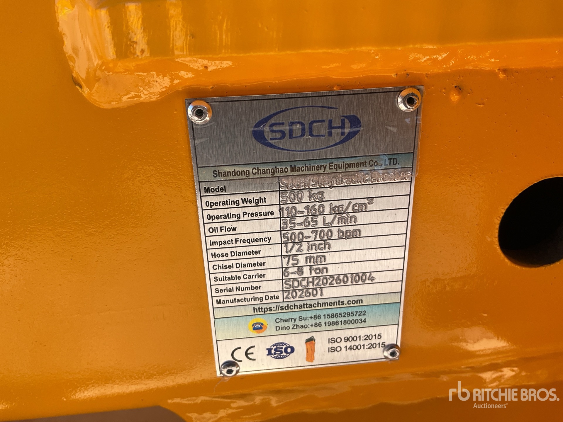 General Appearance with Seriennummer / FIN