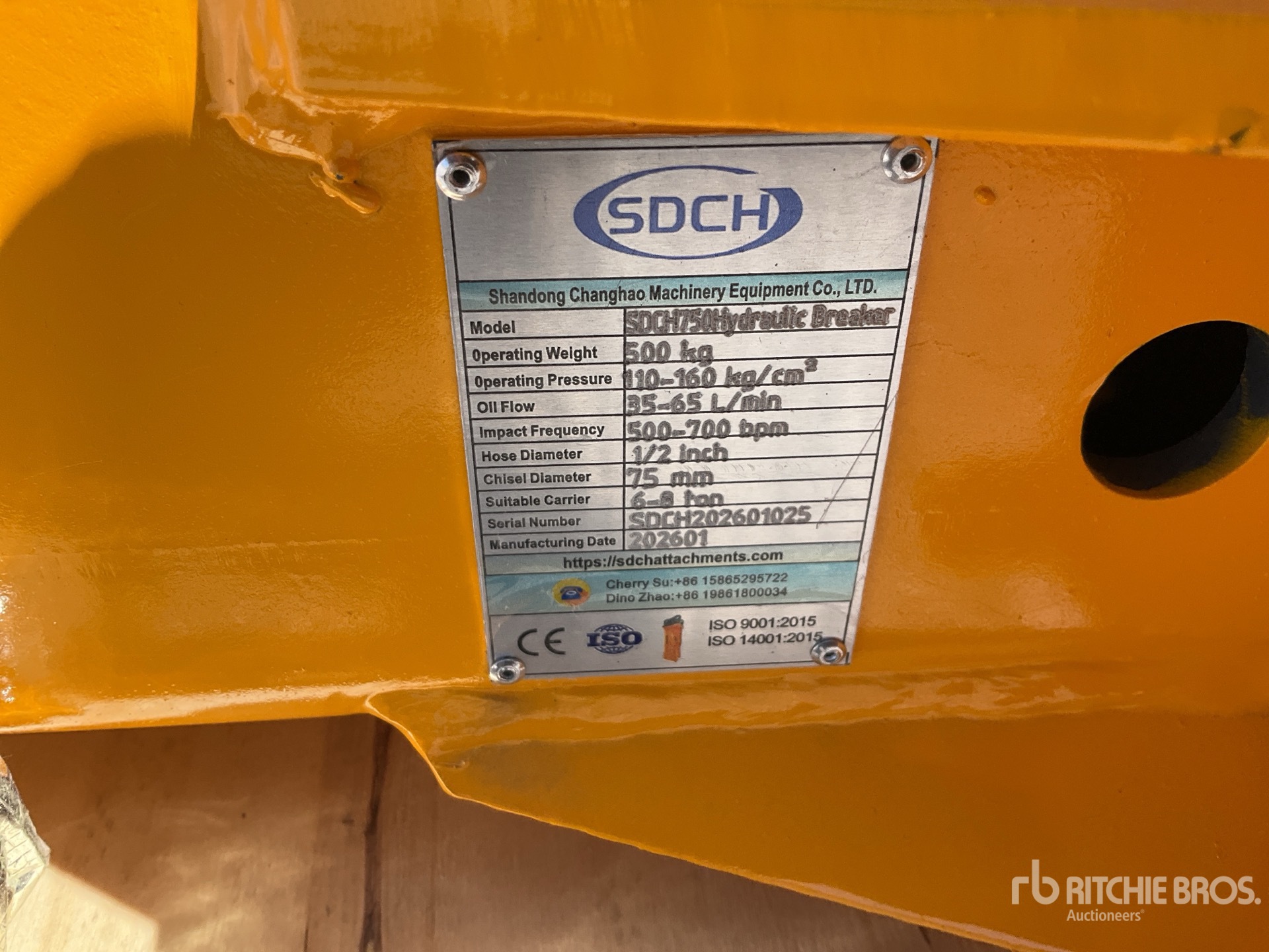 General Appearance with Seriennummer / FIN