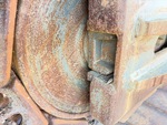 Undercarriage with Left Track Tensioner