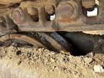Undercarriage with Left Idler