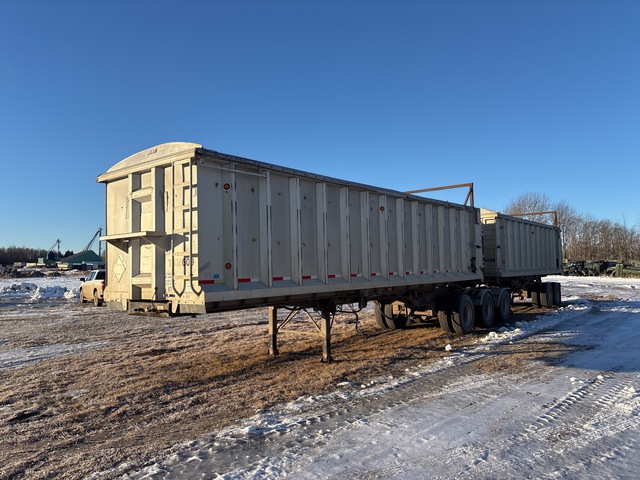 2000 K-Line Super B-Train End Dump Trailer