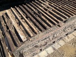 Undercarriage with Left Track Shoes