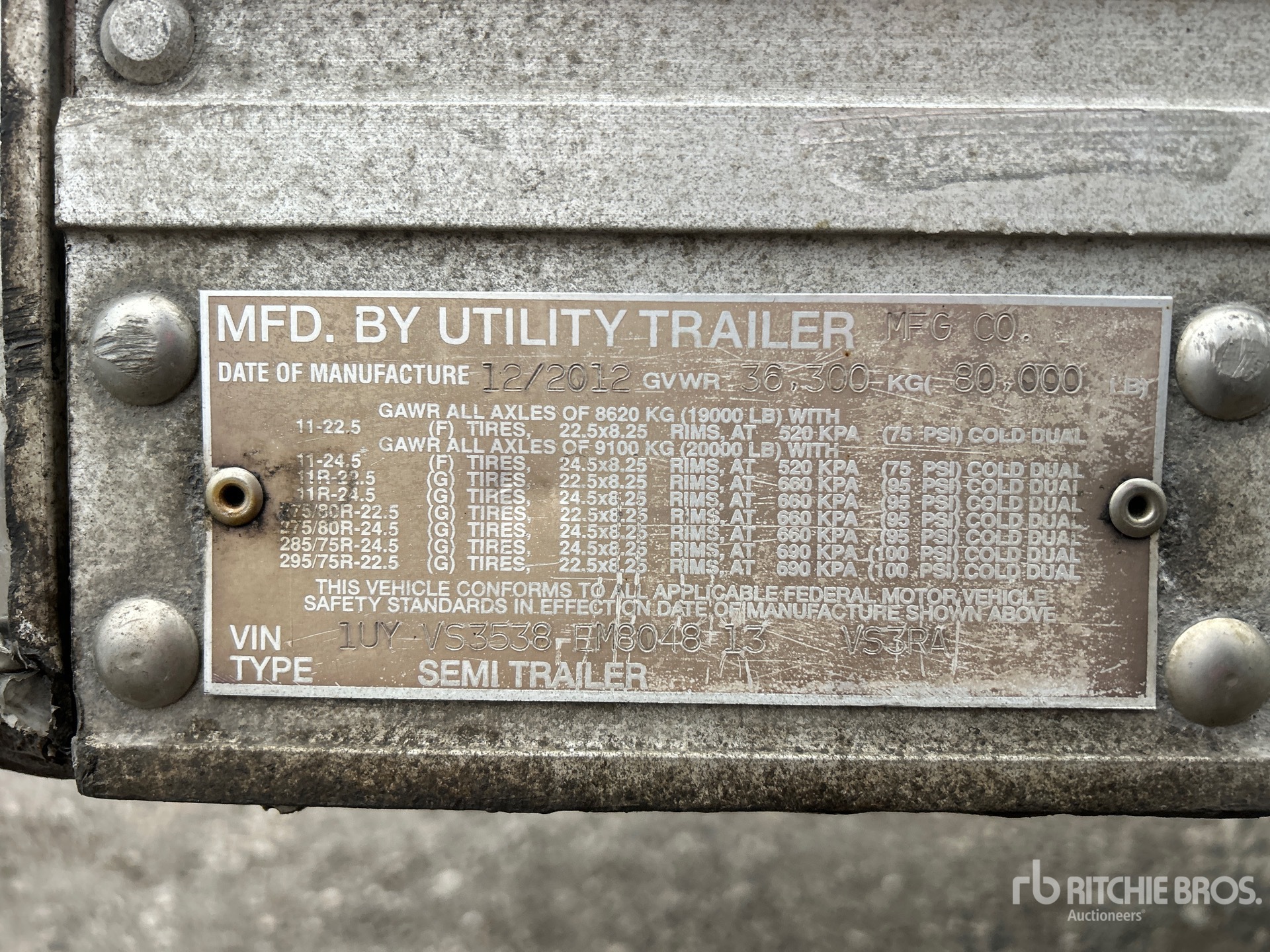 General Appearance with Seriennummer / FIN