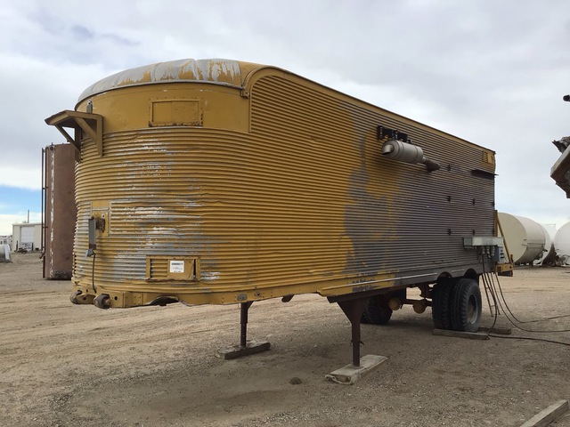 1962 Fruehauf 32 ft S/A Generator Trailer