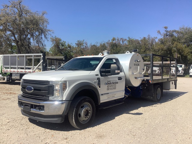 2019 Ford F550 XL 4x4 Portable Toilets Tanker Truck