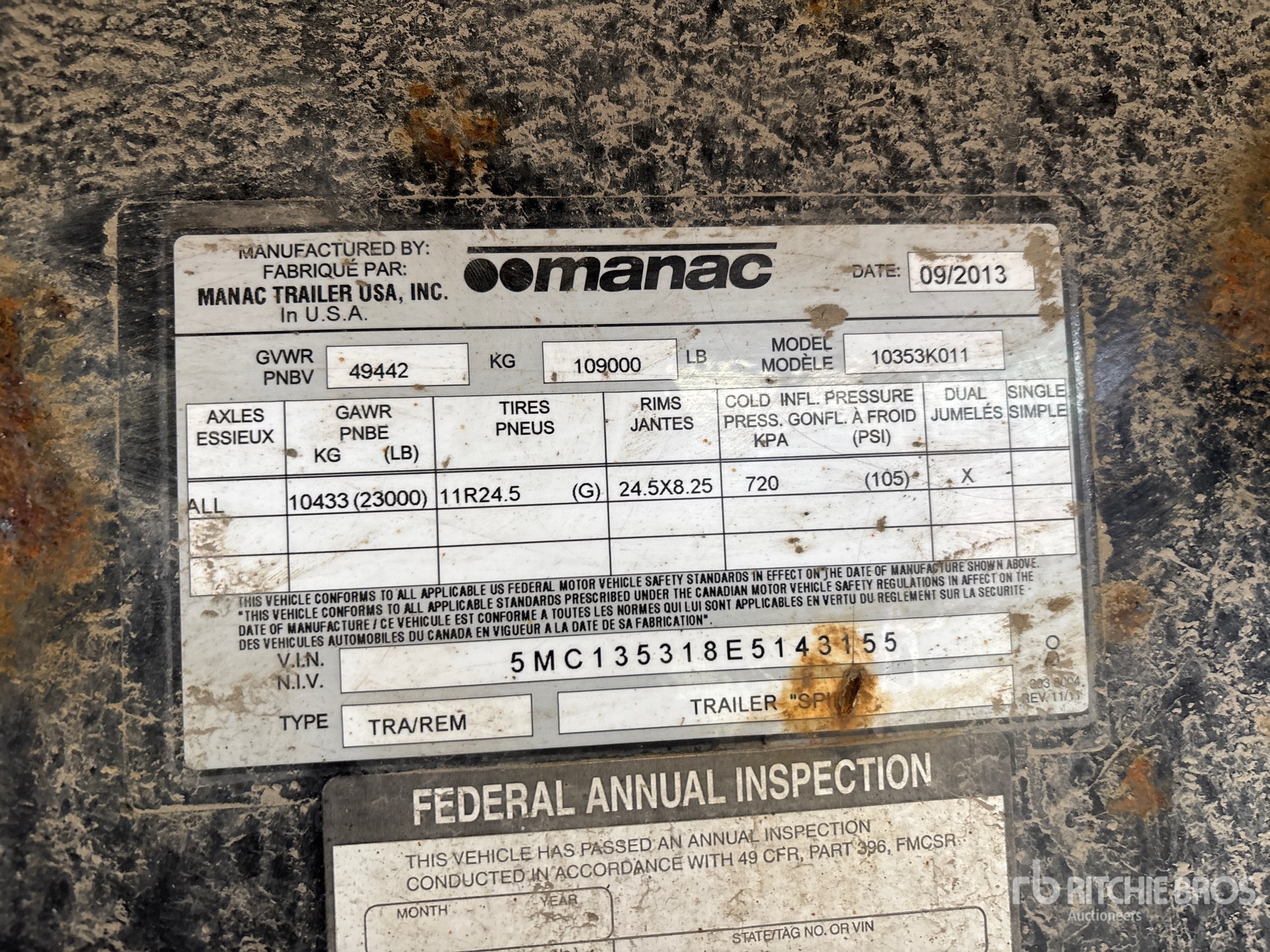 General Appearance with Seriennummer / FIN