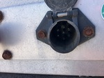 Trailer Chassis with Power Receptacle Functional