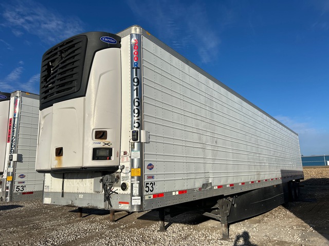 2019 Utility 53 ft x 102 in T/A Refrigerated Trailer