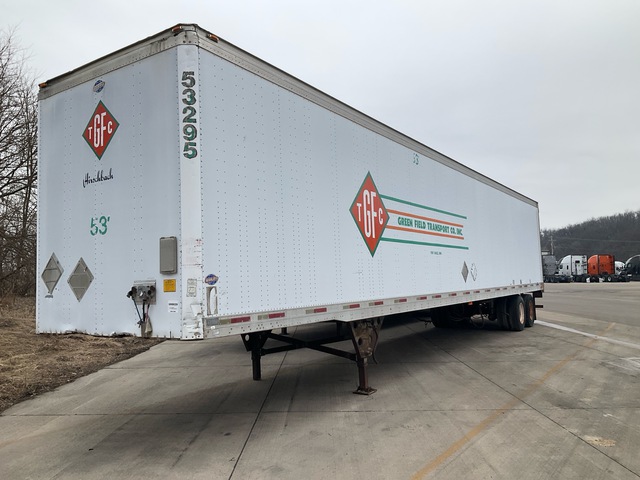 1999 Utility VS2DC 53 ft x 102 in T/A Van Trailer