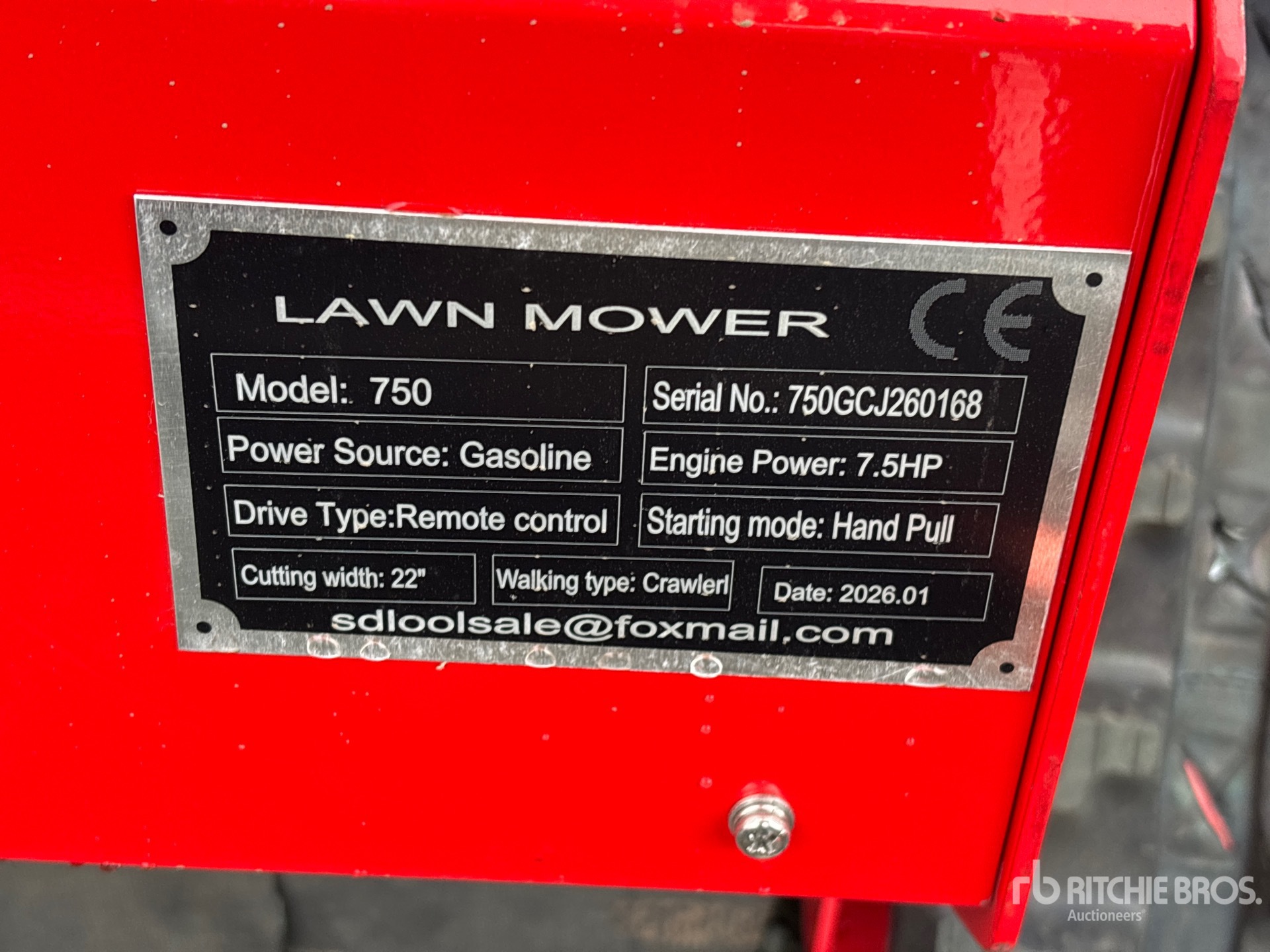 General Appearance with Numero seriale/numero d’identificazione del veicolo (VIN)