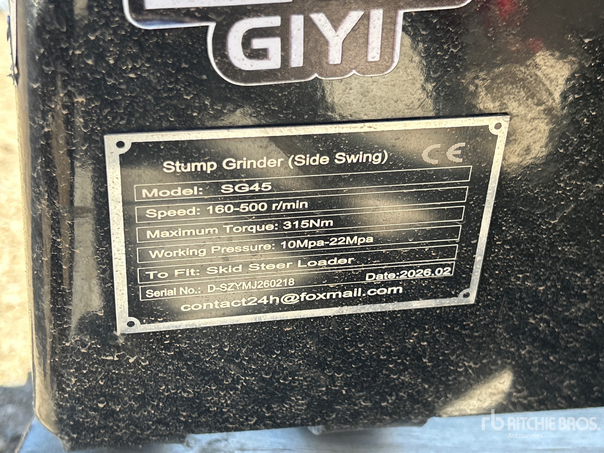 General Appearance with Numero seriale/numero d’identificazione del veicolo (VIN)