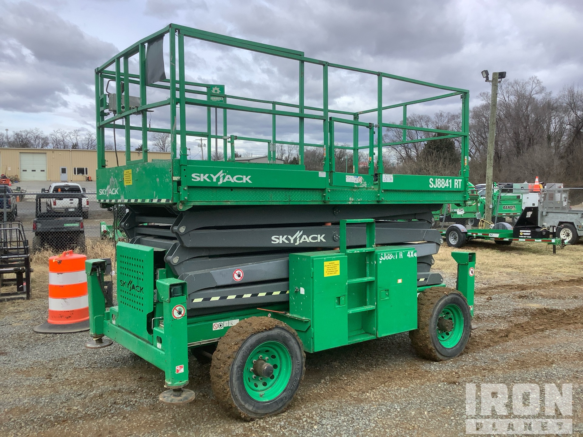 2017 Skyjack SJ8841 RT 4x4 Dual Fuel Scissor Lift in WINCHESTER