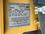 Engine with Emission Label