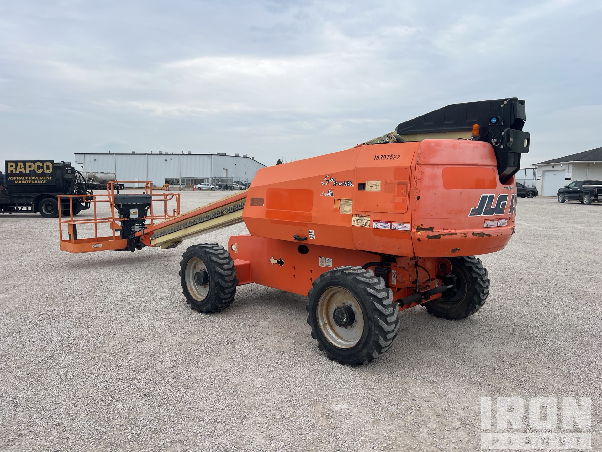 General Appearance - Boom Lift* with Imagen: esquina trasera izquierda