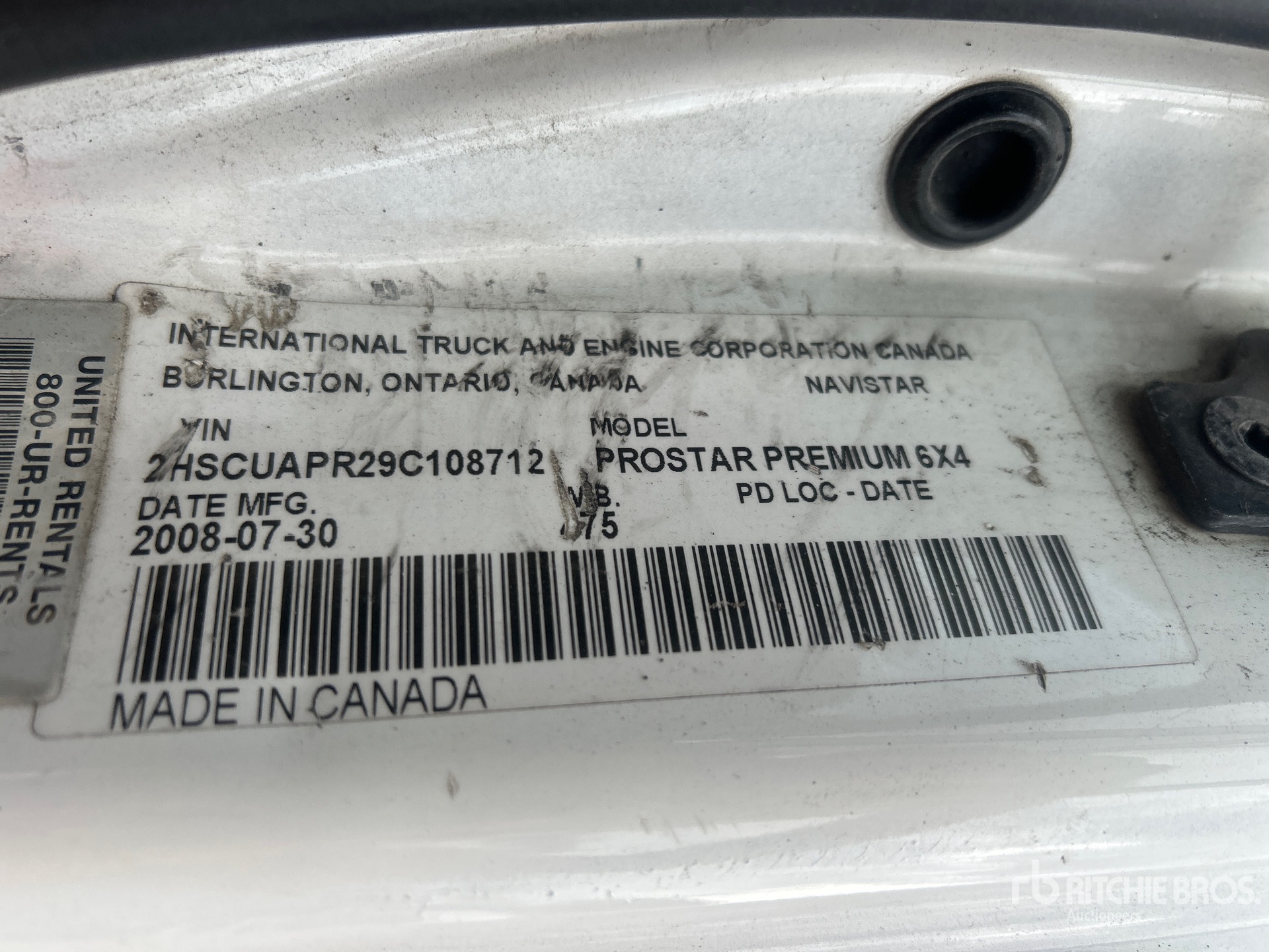 2009 International PROSTAR PREMIUM