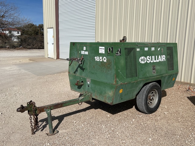 Sullair 185DPQ-JDD 185 cfm Mobile Air Compressor