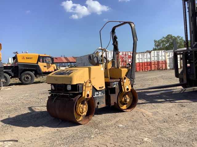 2006 Cat CB-214E Double Drum Roller (Inoperable)
