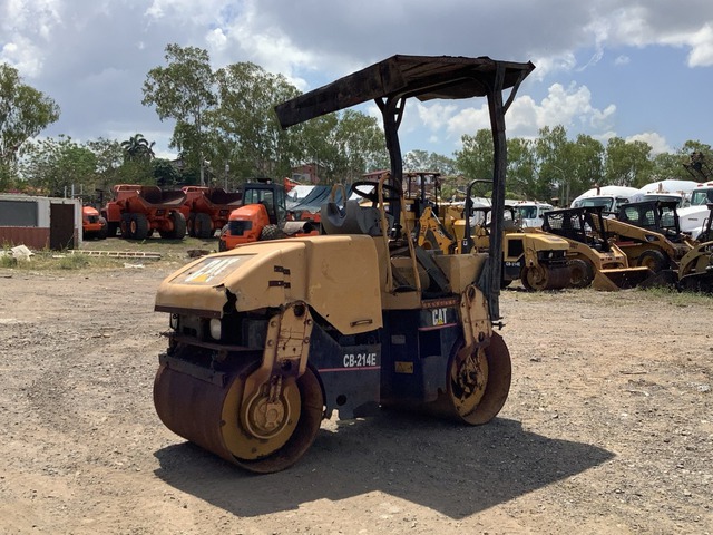 2006 Cat CB-214E Double Drum Roller (Inoperable)