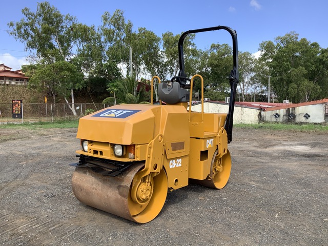 2008 Cat CB-22 Double Drum Roller