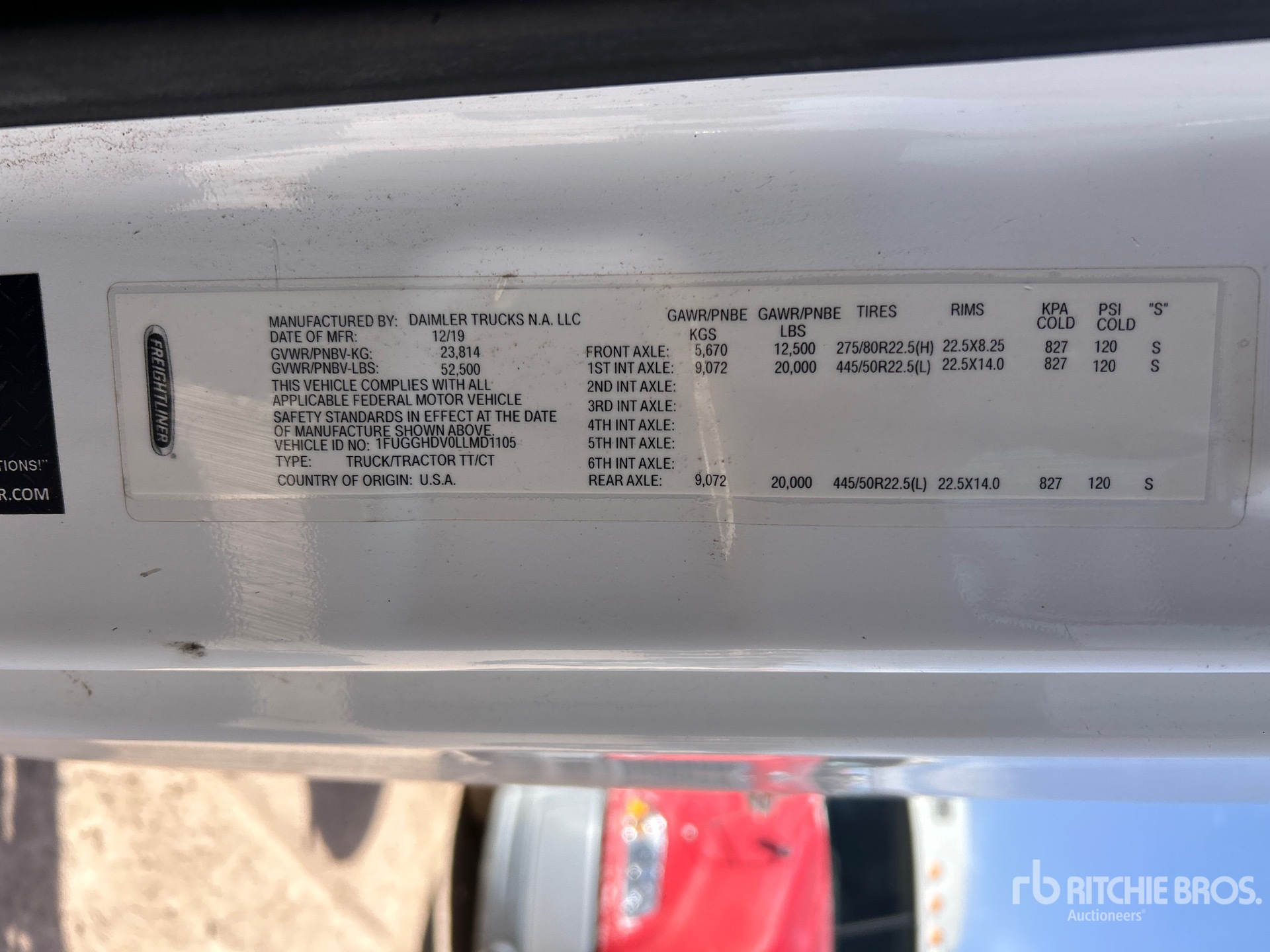 General Appearance with Seriennummer / FIN