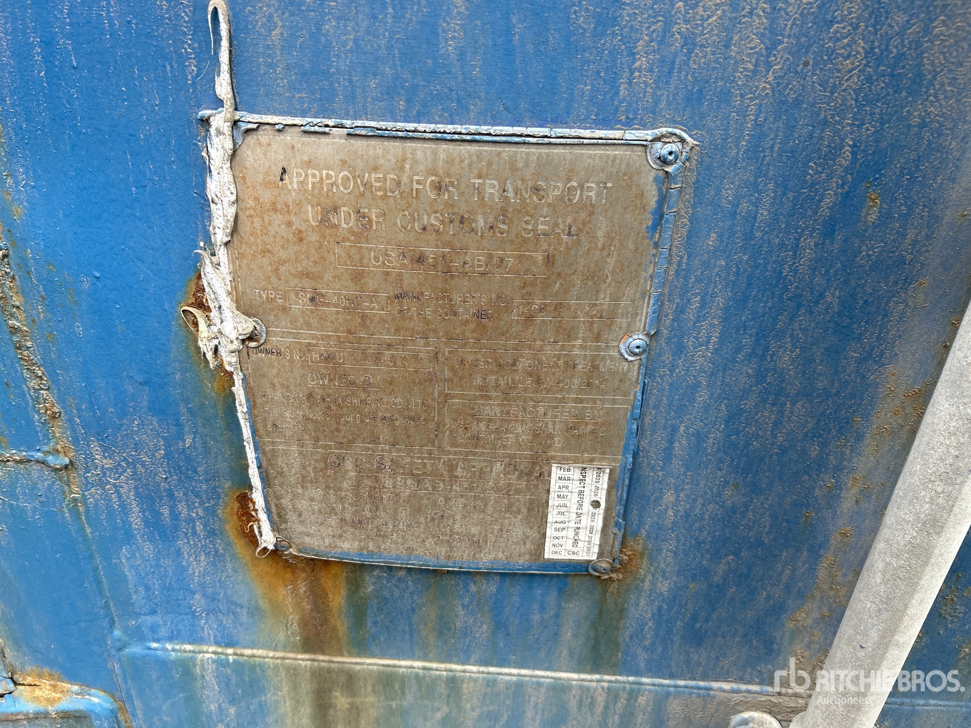 General Appearance with Numer seryjny/numer identyfikacyjny pojazdu