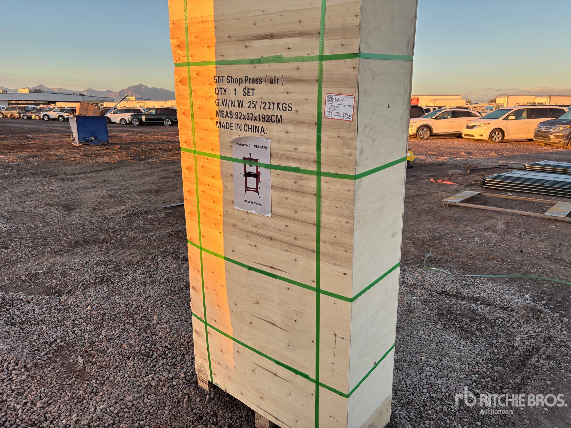 General Appearance with Picture, Left Front Corner