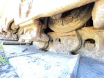 Undercarriage with Left Track Rollers