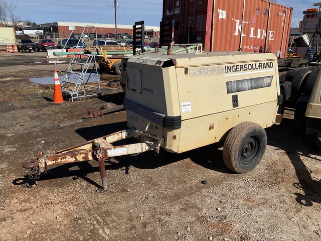 1998 Ingersoll-Rand 185WJD 185 cfm  Mobile Air Compressor