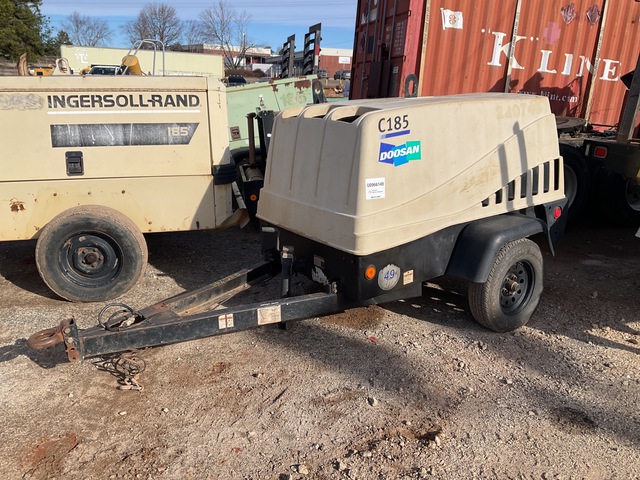 2013 Doosan C185 185 cfm Mobile Air Compressor (Inoperable) 2013 Doosan C185 185 cfm Mobile Air Compressor (Inoperable)