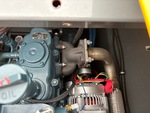 Moteur with Système d'échappement